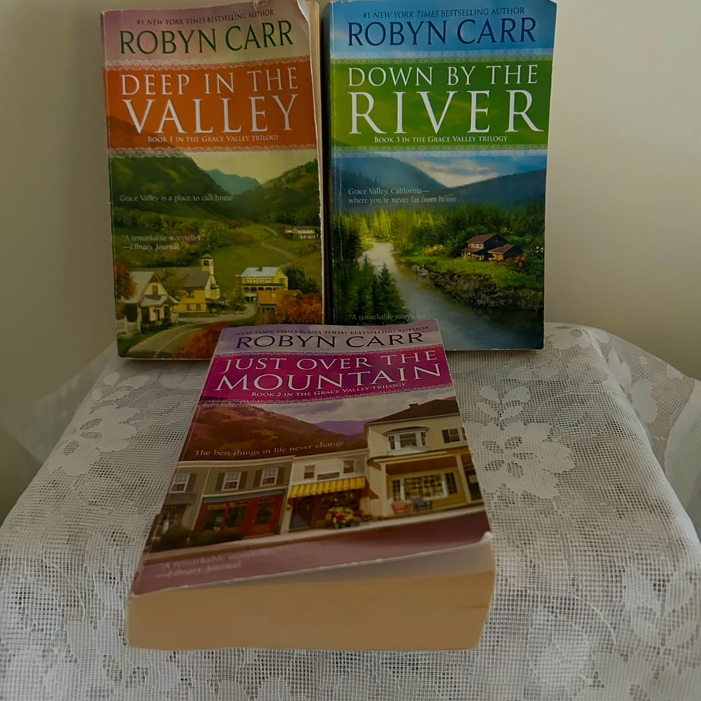 The Grace Valley Trilogy by Robyn Carr!  Set of 3